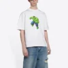T-shirt Hulk 2021 MARVEL de corte médio “Branco” 612966TLV599000