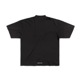 T-shirt «Je t’aime» – Corte Largo «Preto» 744439TOVM79070