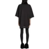 T-shirt «Je t’aime» – Corte Largo «Preto» 744439TOVM79070