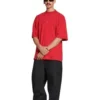 T-shirt Je t’aime, corte largo, «Vermelho» 744439TOVM75871