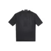 T-shirt justa de corte pequeno «Paris By Day» «Black Faded» 745019TOVC71055