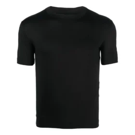 T-shirt justa e brilhante «Black» 720458TNVI21000