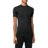 T-shirt justa e brilhante «Black» 720458TNVI21000