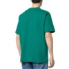 T-shirt masculina Balenciaga Paris Love, corte regular, estampada, manga curta, verde 594579TGV433640