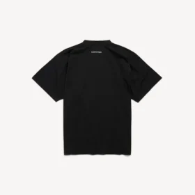 T-shirt masculina «Bodies» de corte médio em preto
