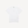 T-shirt masculina «Bodies» de corte médio, na cor branca
