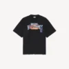 T-shirt masculina «Bumper Stickers» de corte médio, na cor preta T-shirt masculina «Bumper Stickers» de corte médio, na cor preta