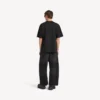 T-shirt masculina «i<3 u» de corte médio em preto