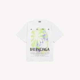 T-shirt masculina «The Window» de corte médio, na cor branca