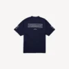 T-shirt masculina WFP de corte médio em azul-marinho