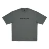 T-shirt Mirror Balenciaga, corte médio, «Cinza» 612966TNVR21242