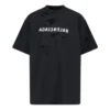 T-shirt Mirror Balenciaga Inside Out «Preto Branco» 720198TQVP31569