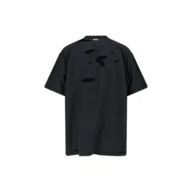 T-shirt Mirror Balenciaga Inside Out «Preto Branco» 720198TQVP31569