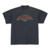 T-shirt “Offshore” Oversized “Black Faded” 739028TPVM81568