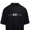T-shirt oversized com logótipo AI virado do avesso «Black Faded» 787358TQVJ41569