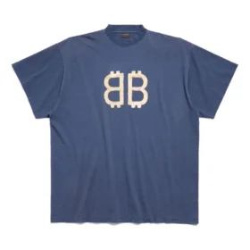T-shirt Oversized Crypto «Azul» 739028TOVU64108