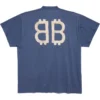 T-shirt Oversized Crypto «Azul» 739028TOVU64108