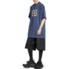 T-shirt Oversized Crypto «Azul» 739028TOVU64108