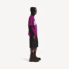T-shirt oversized masculina Balenciaga | colaboração com a NBA em violeta