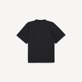 T-shirt oversized masculina «The Door» em preto