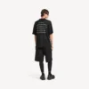 T-shirt oversized masculina «The Song of the Highest Tower» em preto