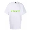 T-shirt Oversized Slime «Cinza Verde» 676589TLVF11203