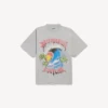 T-shirt oversized vintage de surfista para homem em cinzento Balenciaga