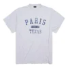 T-shirt Paris France Oversized «Cinza Mesclado» 787349TRVO81300