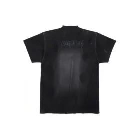 T-shirt Paris Moon Oversized «Black Faded» 739028TOVE41055