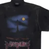 T-shirt Paris Moon Oversized «Black Faded» 739028TOVE41055
