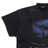 T-shirt Paris Moon Oversized «Black Faded» 739028TOVE41055