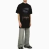 T-shirt Paris Moon Oversized «Black Faded» 739028TQVX61055