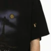 T-shirt Paris Moon Oversized «Black Faded» 739028TQVX61055