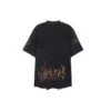 T-shirt Paris Moon Upside Down Oversized «Black Faded» 698811TOVT31055
