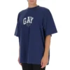 T-shirt Pride, corte largo, «Azul-marinho» 651795TLV938561
