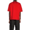 T-shirt Qixi Crest, corte médio, «Vermelho» 612966TMVL46971