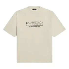 T-shirt Retail Therapy de corte médio «Ivory Black» 612966TLVB19054 T-shirt Retail Therapy de corte médio «Ivory Black» 612966TLVB19054