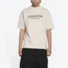 T-shirt Retail Therapy de corte médio «Ivory Black» 612966TLVB19054