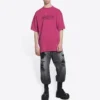 T-shirt Retail Therapy Slit «Burgundy Black» 675016TLVB16165