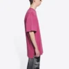 T-shirt Retail Therapy Slit «Burgundy Black» 675016TLVB16165