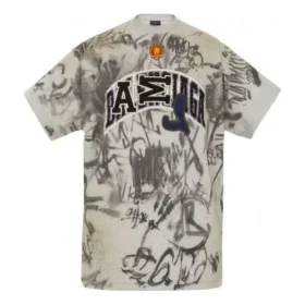 T-shirt Skater Graffiti «Cinza Mesclado» 739028TOVA71300 T-shirt Skater Graffiti «Cinza Mesclado» 739028TOVA71300