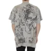T-shirt Skater Graffiti «Cinza Mesclado» 739028TOVA71300