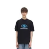 T-shirt Surfer «Preto Azul» 764235TPVU61165