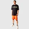 T-shirt Tape Type com corte médio «Black Faded» 739784TOVA91055