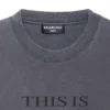 T-shirt «This Is Not Logo» «Cinza» 661705TKVD91069