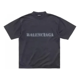 T-shirt tipo estêncil «Preto» 764235TQVA31750 T-shirt tipo estêncil «Preto» 764235TQVA31750
