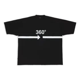 T-shirt Tubular 360 Oversized «Preto» 720501TNVD51070