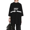 T-shirt Tubular 360 Oversized «Preto» 720501TNVD51070