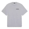 T-shirt Turn Slit «Cinza Preto» 675016TLVB31167