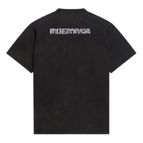 T-shirt Turn Slit «Washed Black» 675016TLVB39034